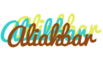 Aliakbar cupcake logo