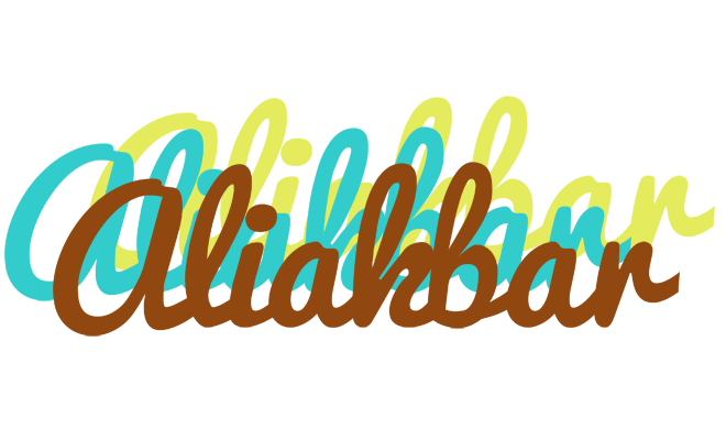 Aliakbar cupcake logo