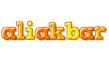 Aliakbar desert logo