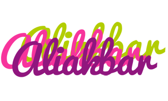 Aliakbar flowers logo