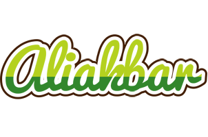 Aliakbar golfing logo