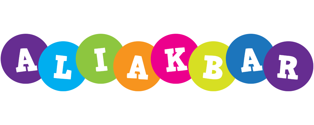 Aliakbar happy logo