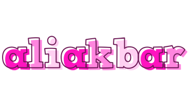 Aliakbar hello logo