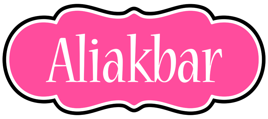 Aliakbar invitation logo