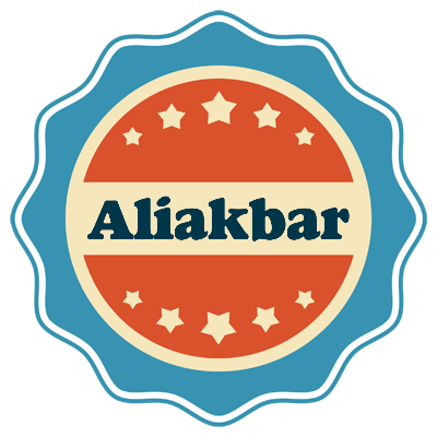 Aliakbar labels logo
