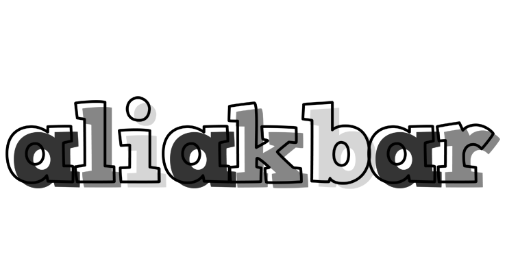 Aliakbar night logo