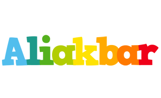 Aliakbar rainbows logo