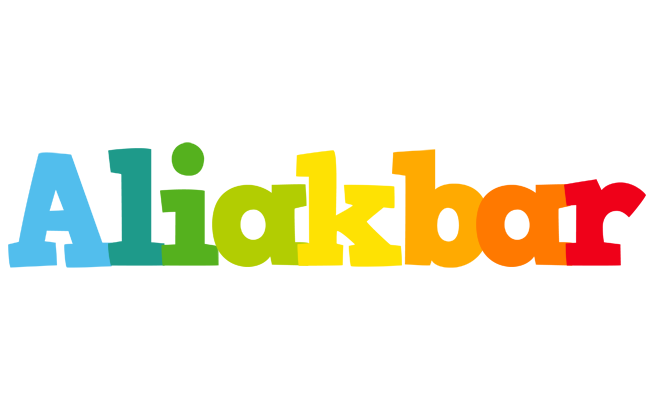 Aliakbar rainbows logo