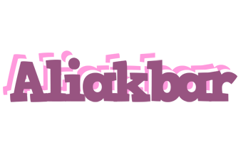 Aliakbar relaxing logo