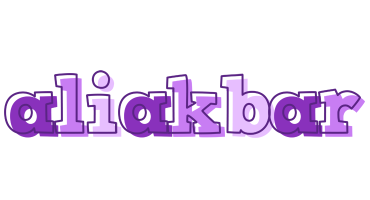 Aliakbar sensual logo