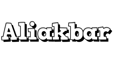 Aliakbar snowing logo