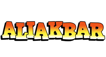 Aliakbar sunset logo
