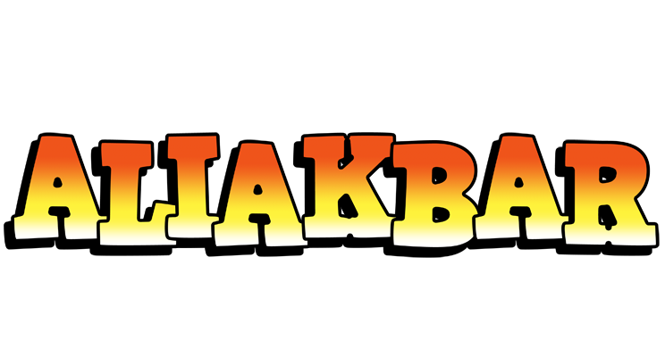 Aliakbar sunset logo