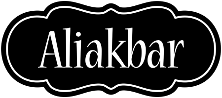 Aliakbar welcome logo