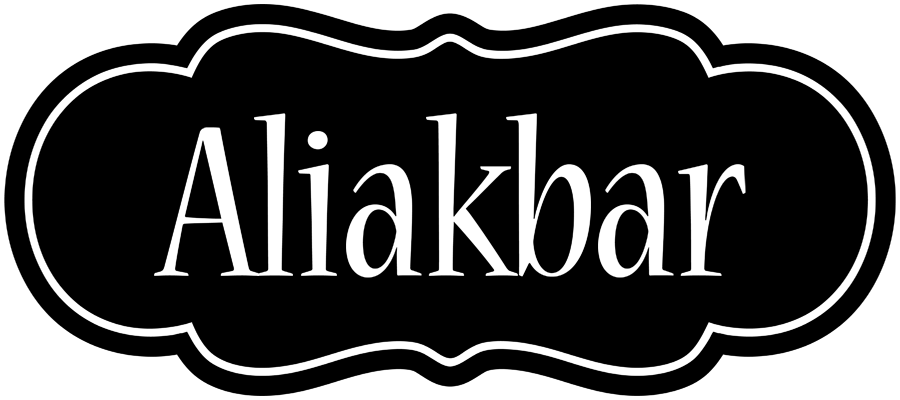 Aliakbar welcome logo