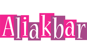 Aliakbar whine logo