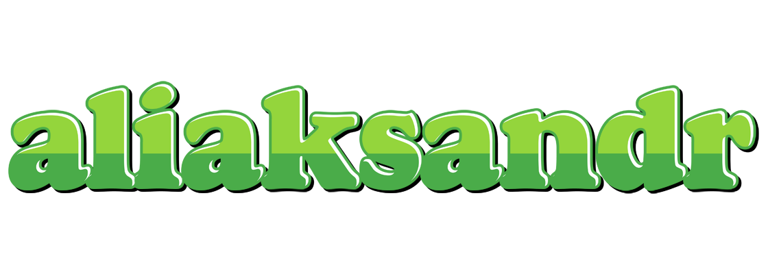 Aliaksandr apple logo