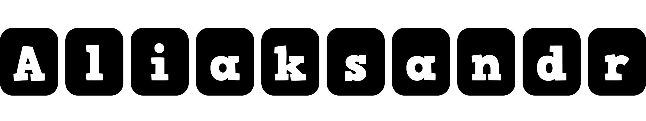Aliaksandr box logo