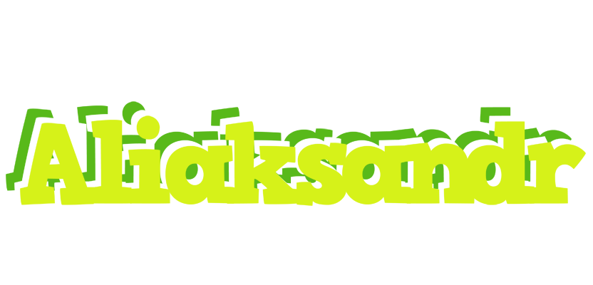Aliaksandr citrus logo