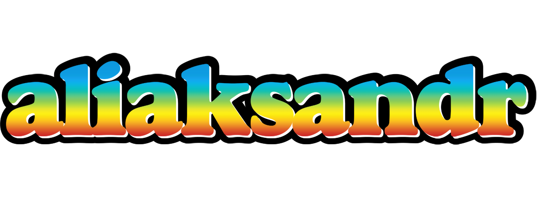Aliaksandr color logo