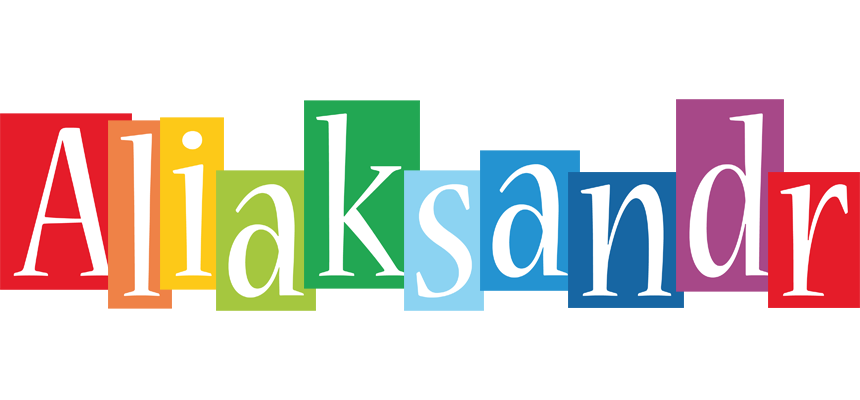 Aliaksandr colors logo