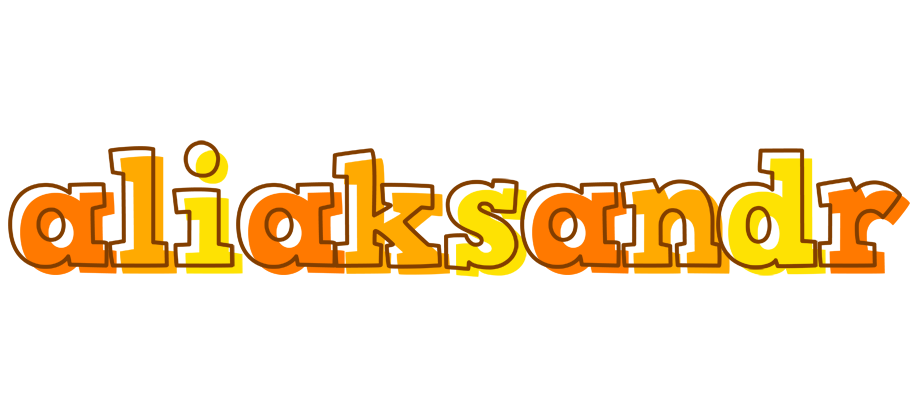 Aliaksandr desert logo