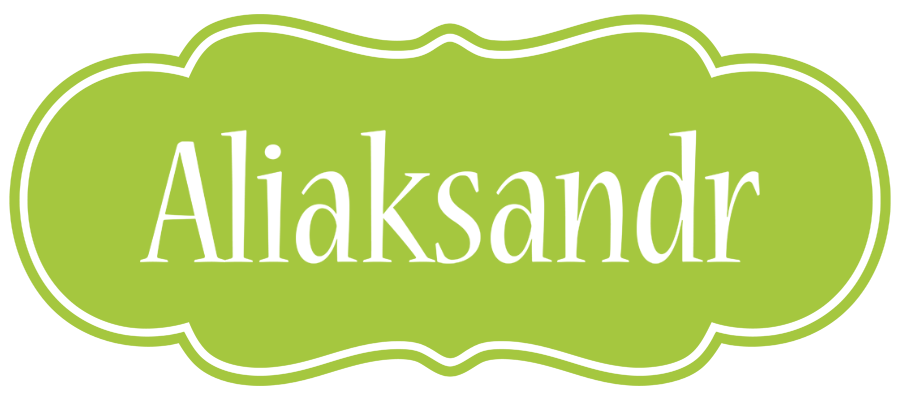 Aliaksandr family logo