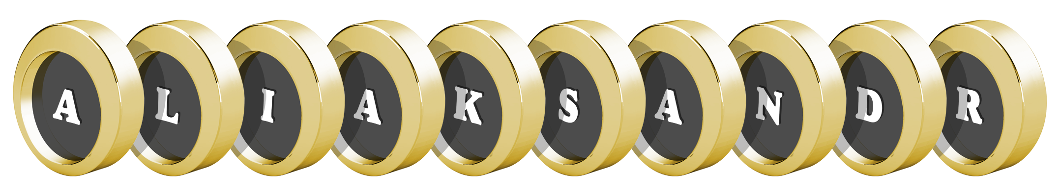 Aliaksandr gold logo