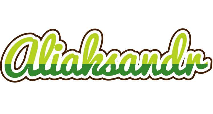 Aliaksandr golfing logo