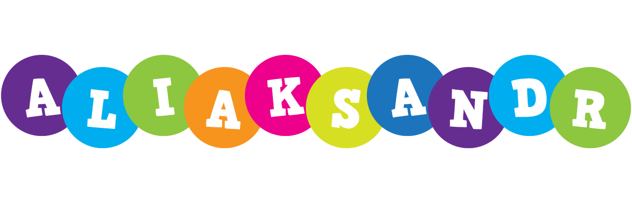 Aliaksandr happy logo
