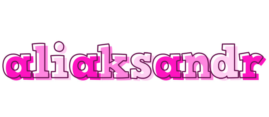 Aliaksandr hello logo