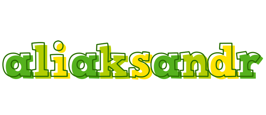 Aliaksandr juice logo