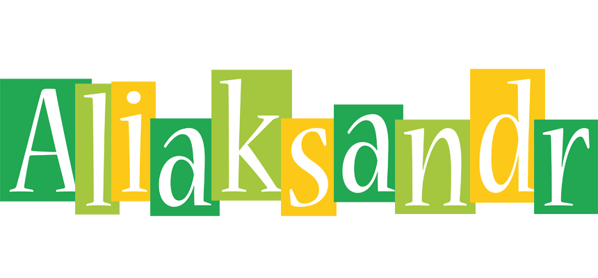 Aliaksandr lemonade logo
