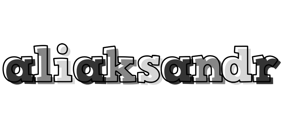 Aliaksandr night logo