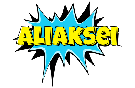 Aliaksei amazing logo