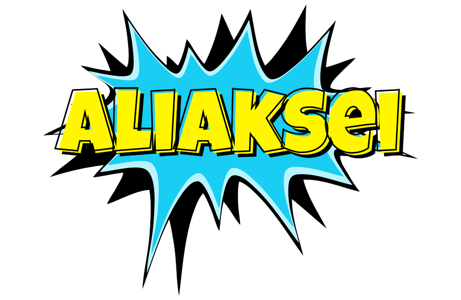 Aliaksei amazing logo