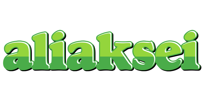 Aliaksei apple logo