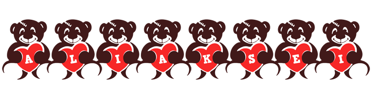 Aliaksei bear logo