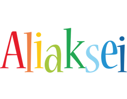 Aliaksei birthday logo