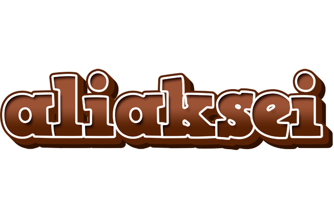 Aliaksei brownie logo