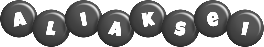 Aliaksei candy-black logo