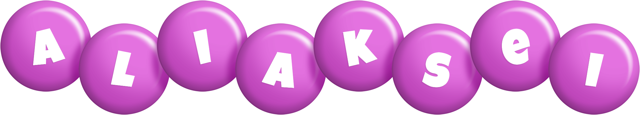 Aliaksei candy-purple logo