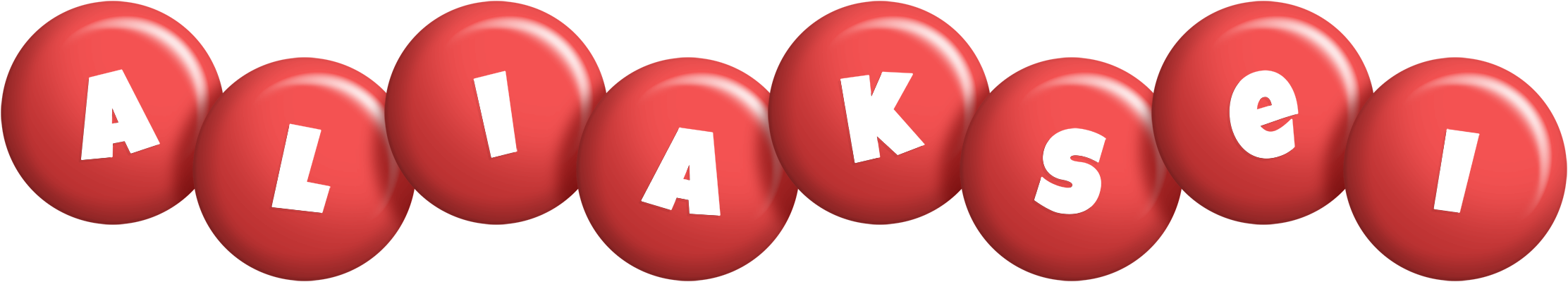Aliaksei candy-red logo