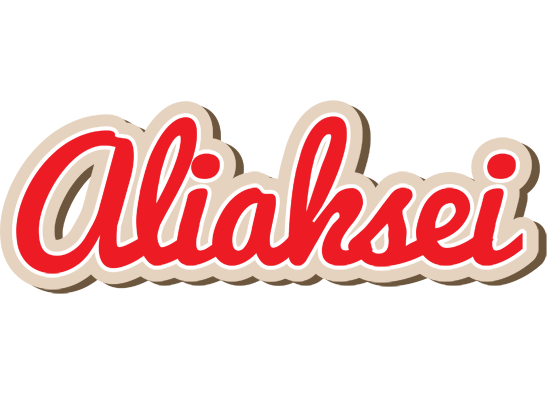 Aliaksei chocolate logo