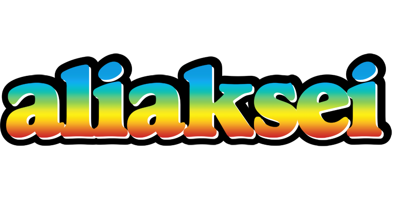 Aliaksei color logo