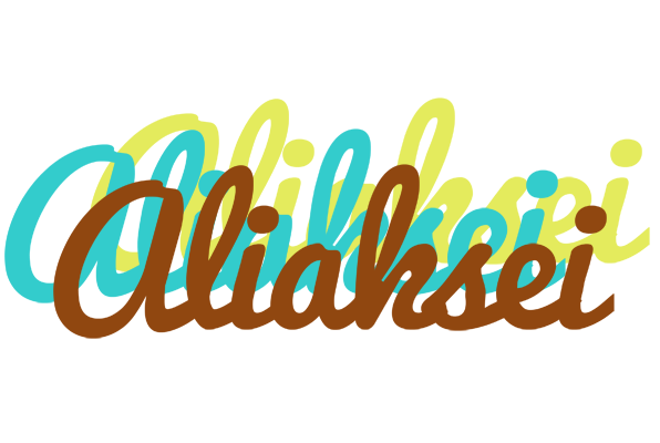 Aliaksei cupcake logo