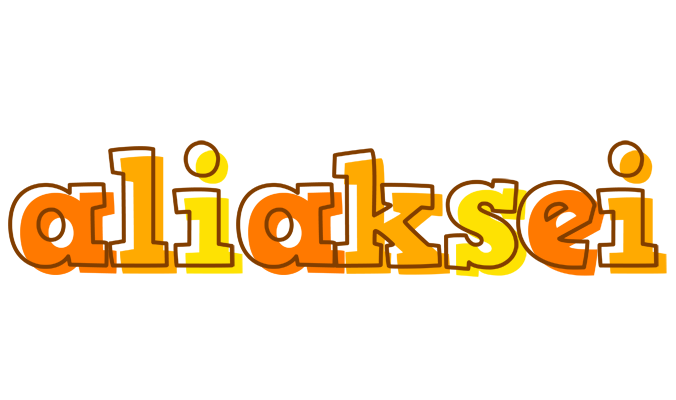 Aliaksei desert logo