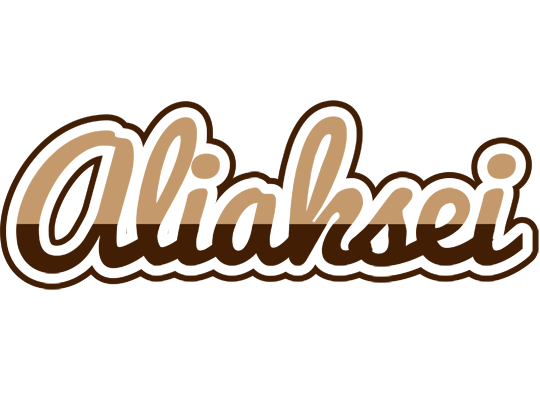 Aliaksei exclusive logo