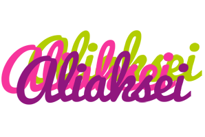 Aliaksei flowers logo