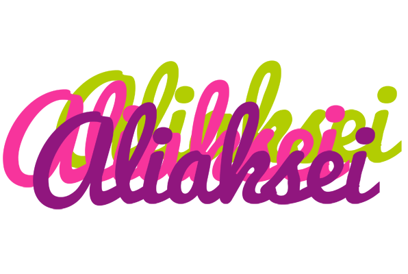 Aliaksei flowers logo